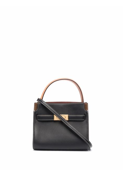 Borsa a spalla Lee Radziwill Double piccola in nero Tory Burch - donna TORY BURCH | 75662001